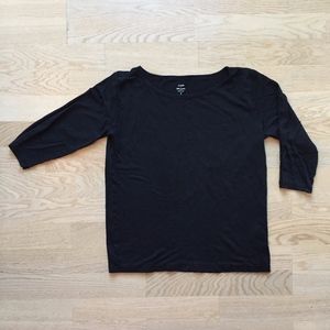 J.Crew Linen Black Shirt | Size S